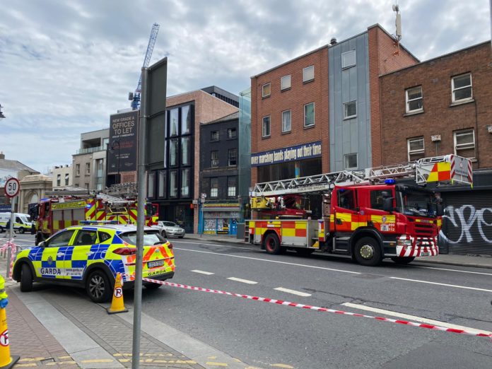 Emergency Services Are Dealing With A Fire On Thomas Street